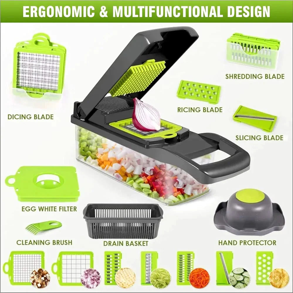 Vegetable Cutter Chopper and Slicer