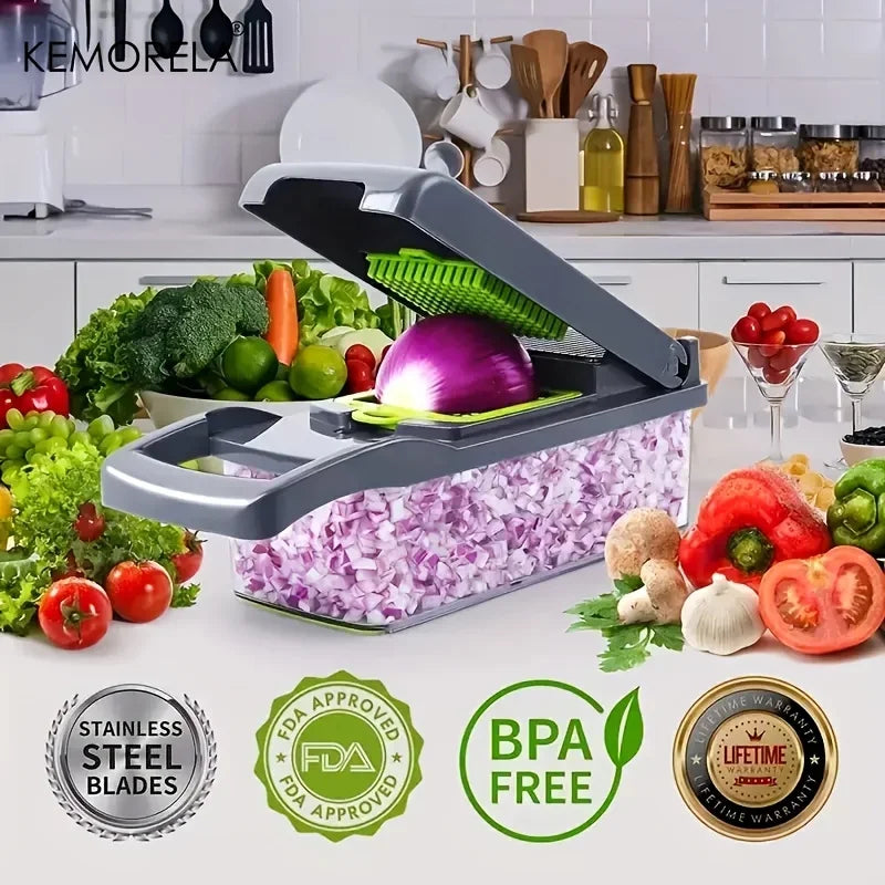 Vegetable Cutter Chopper and Slicer